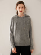 Minimalist Wool-cashmere Blend hoodie