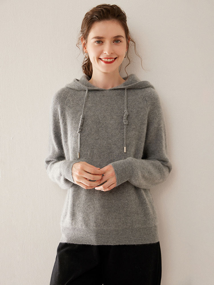 Minimalist Wool-cashmere Blend hoodie
