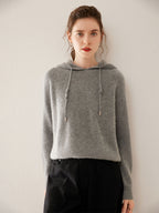 Minimalist Wool-cashmere Blend hoodie
