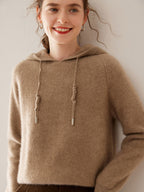 Minimalist Wool-cashmere Blend hoodie