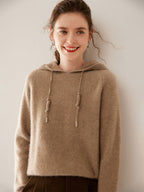Minimalist Wool-cashmere Blend hoodie