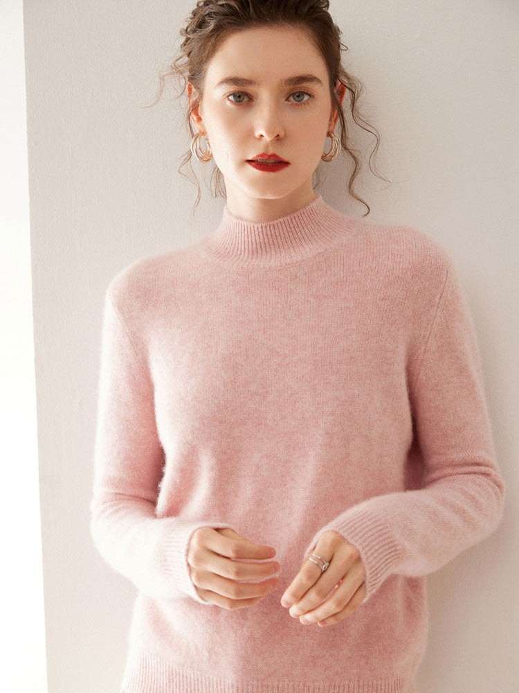 Minimalist Mock Neck sweater