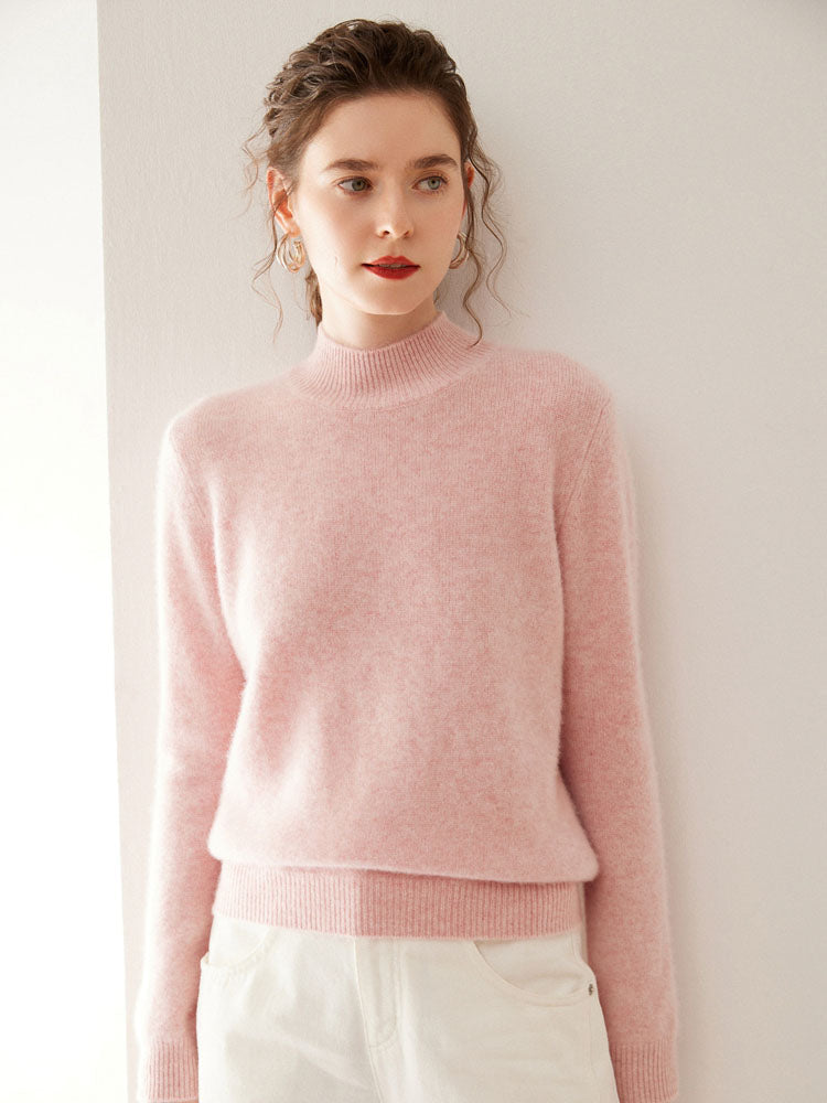 Minimalist Mock Neck sweater