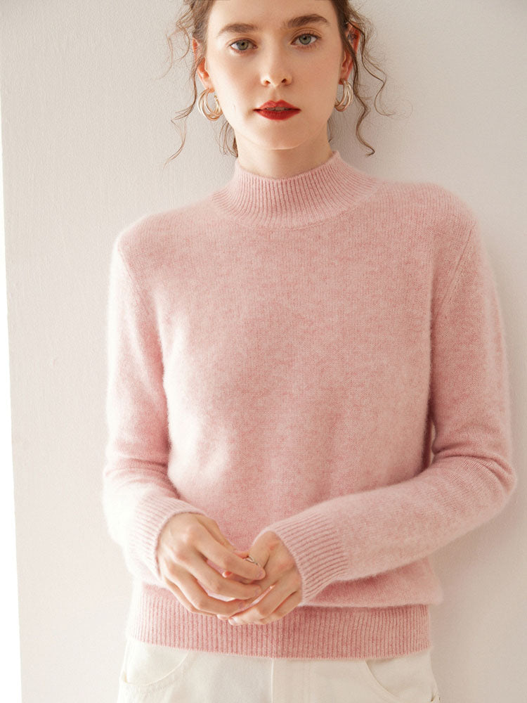 Minimalist Mock Neck sweater