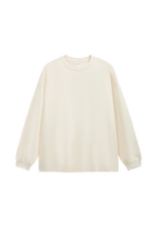 Camiseta de manga larga color niebla