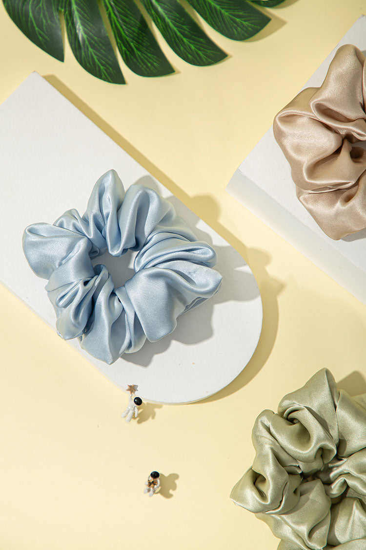 3CM 22Momme Pure Silk Hair Scrunchie
