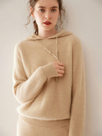 Minimalist Wool-cashmere Blend hoodie