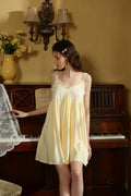 Delicate Lace Trimmed Cami Nightdress
