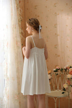 Delicate Lace Trimmed Cami Nightdress