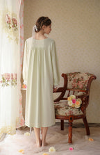 Lace Trimmed Vintage Style Nightgown