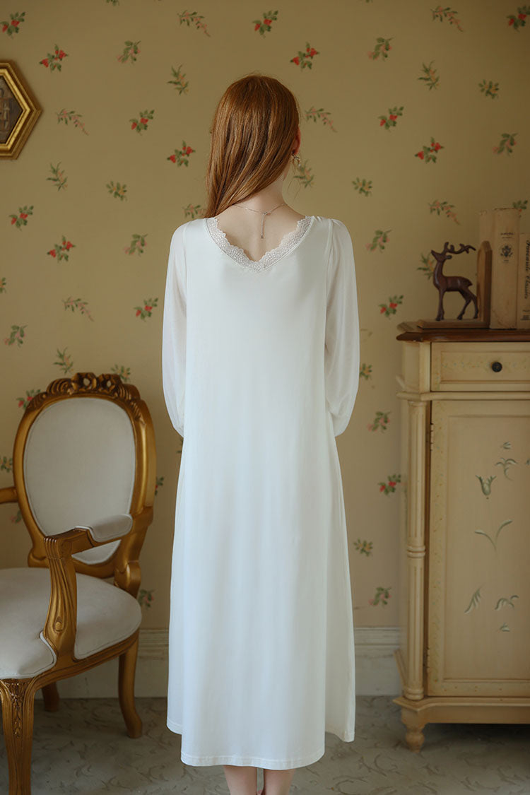 Vintage Flared cuffs Nightgown