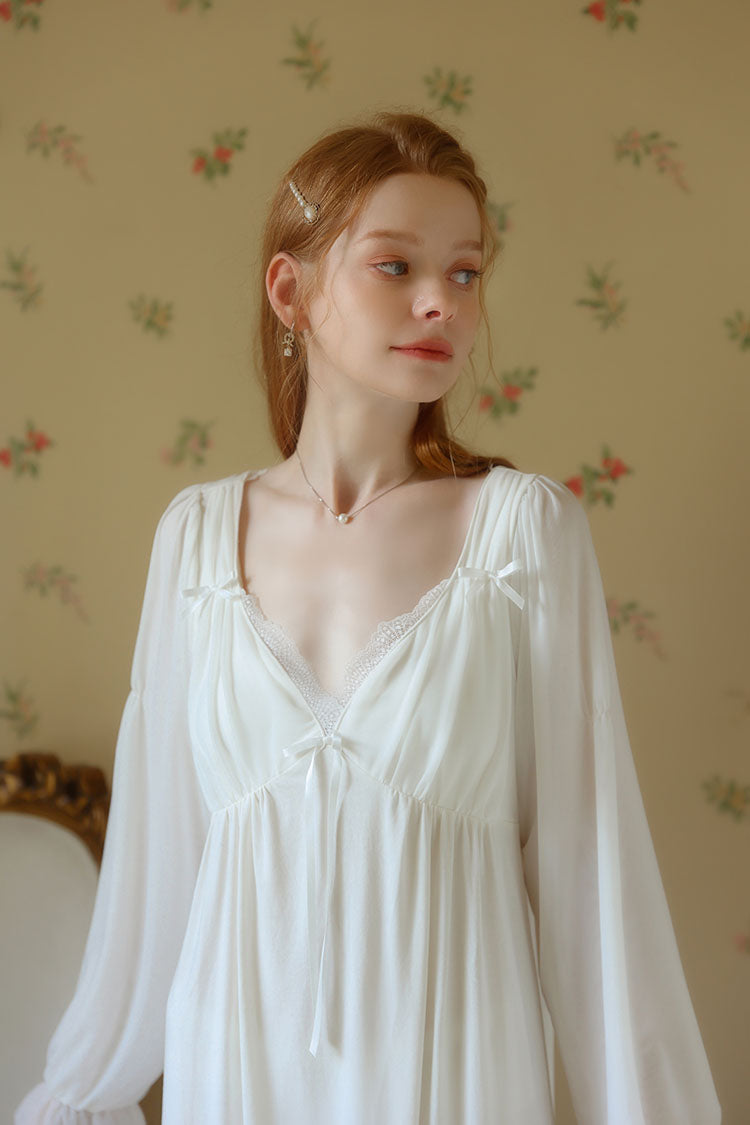 Vintage Flared cuffs Nightgown