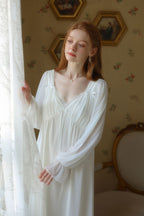 Vintage Flared cuffs Nightgown