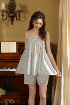 Floral Camisole & Shorts Pajama Set