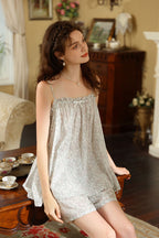 Floral Camisole & Shorts Pajama Set