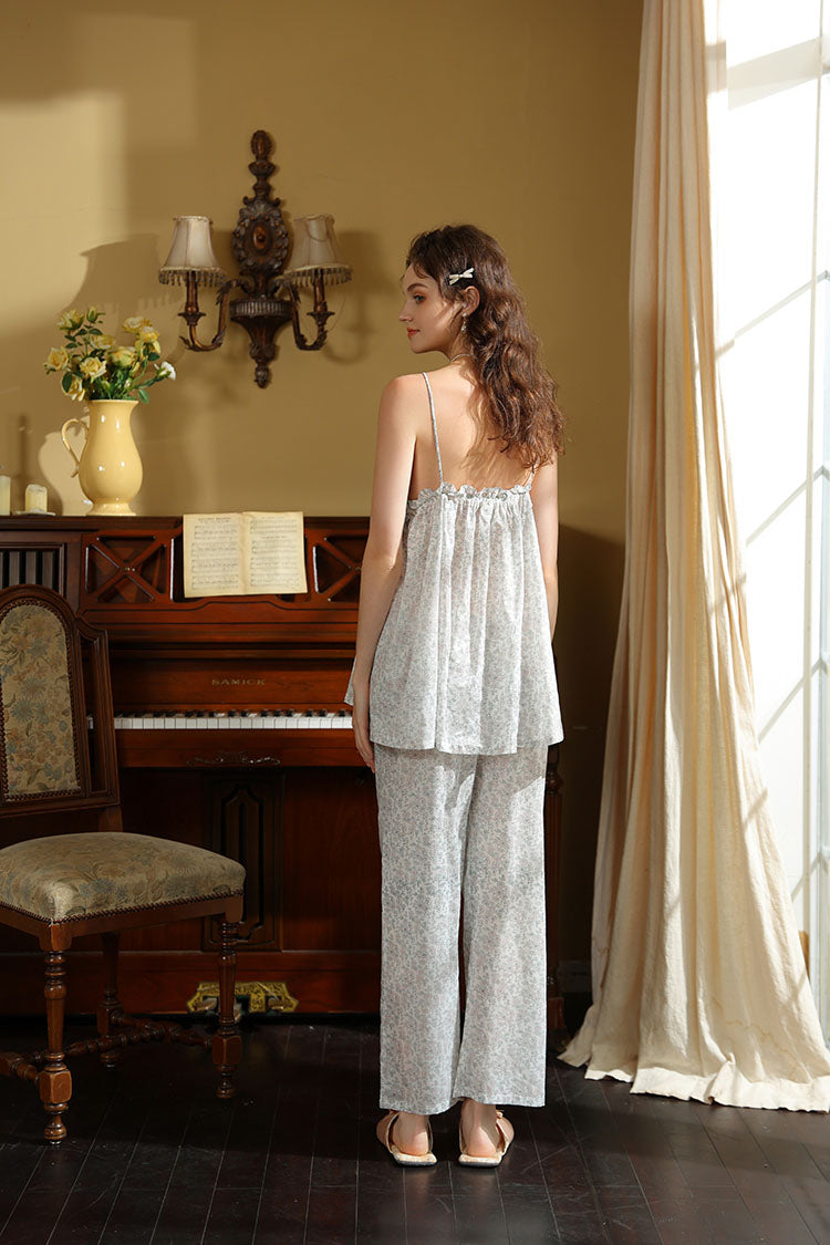 Floral Camisole & Pants Pajama Set