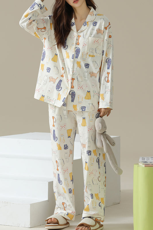 CAAAAAAT…… cotton pajama set