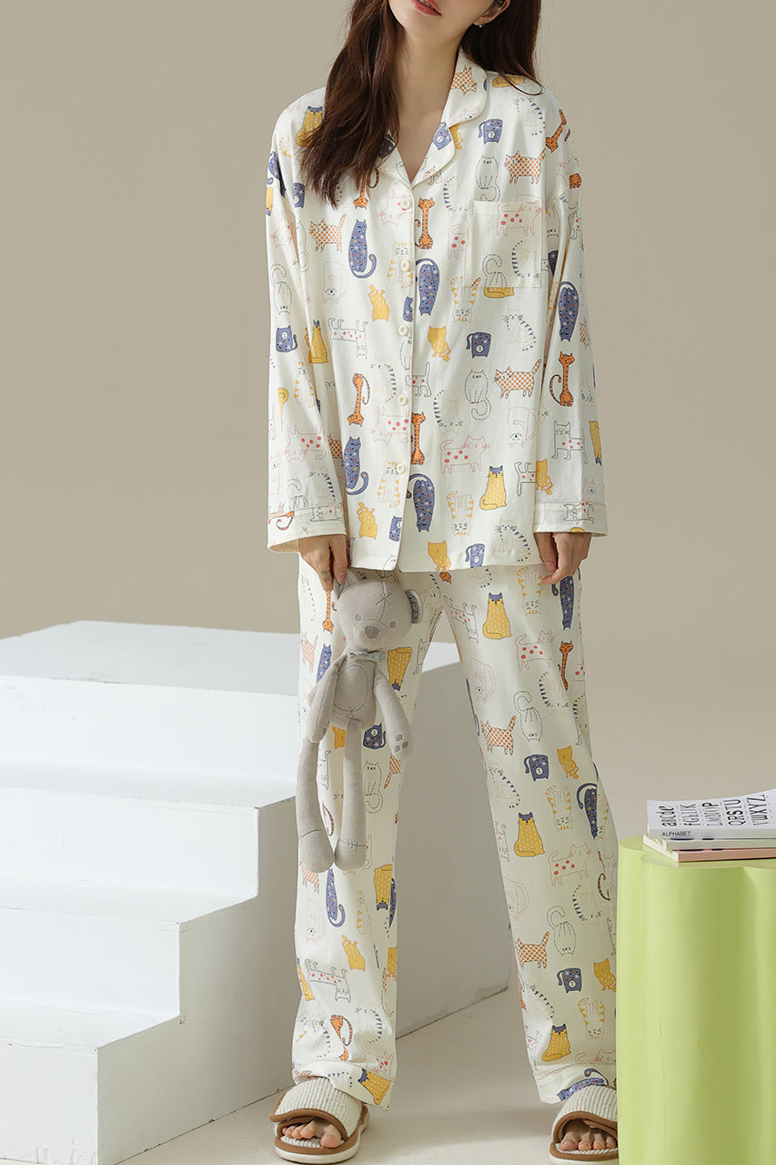 CAAAAAAT…… cotton pajama set