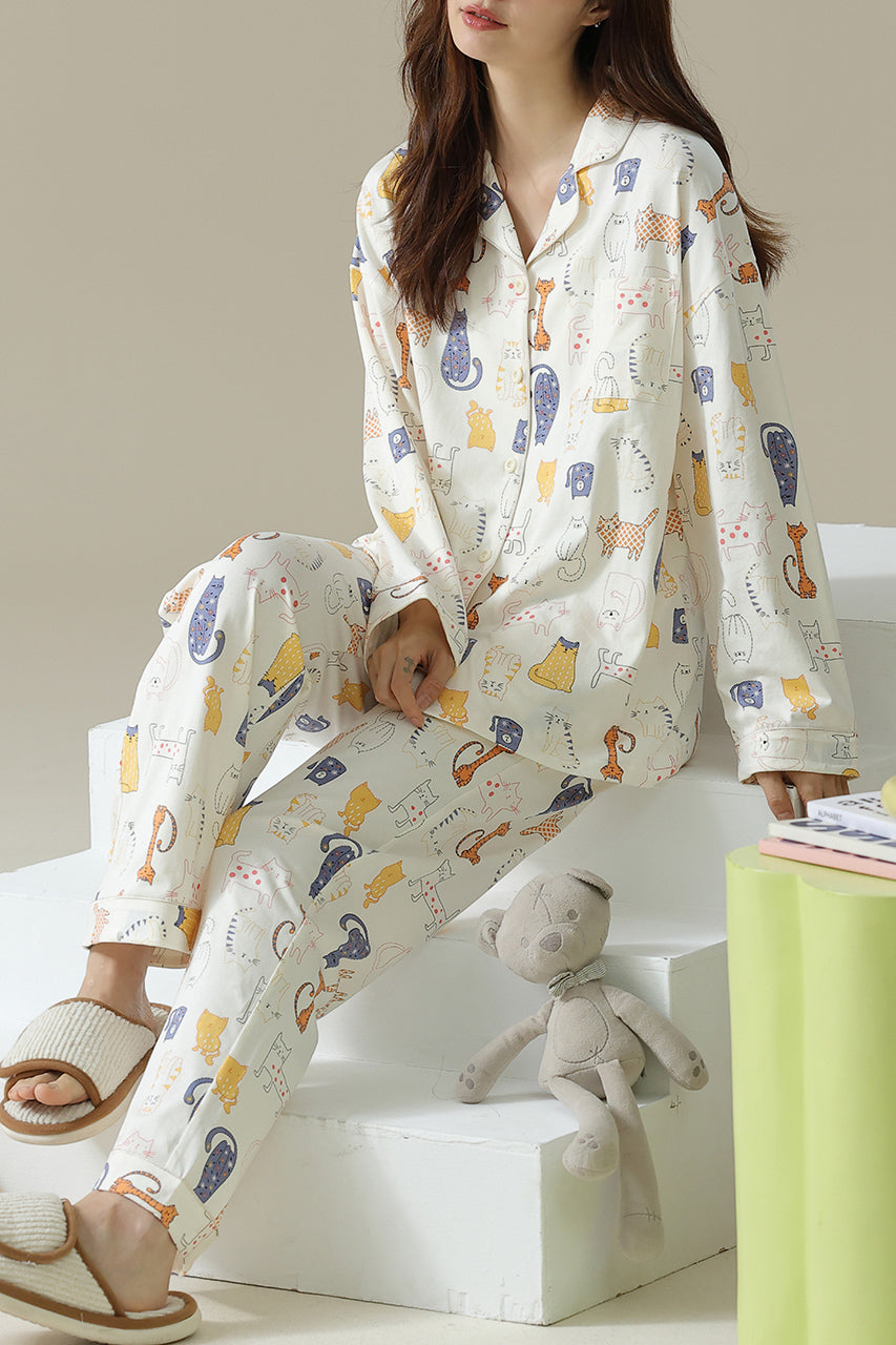 CAAAAAAT…… cotton pajama set