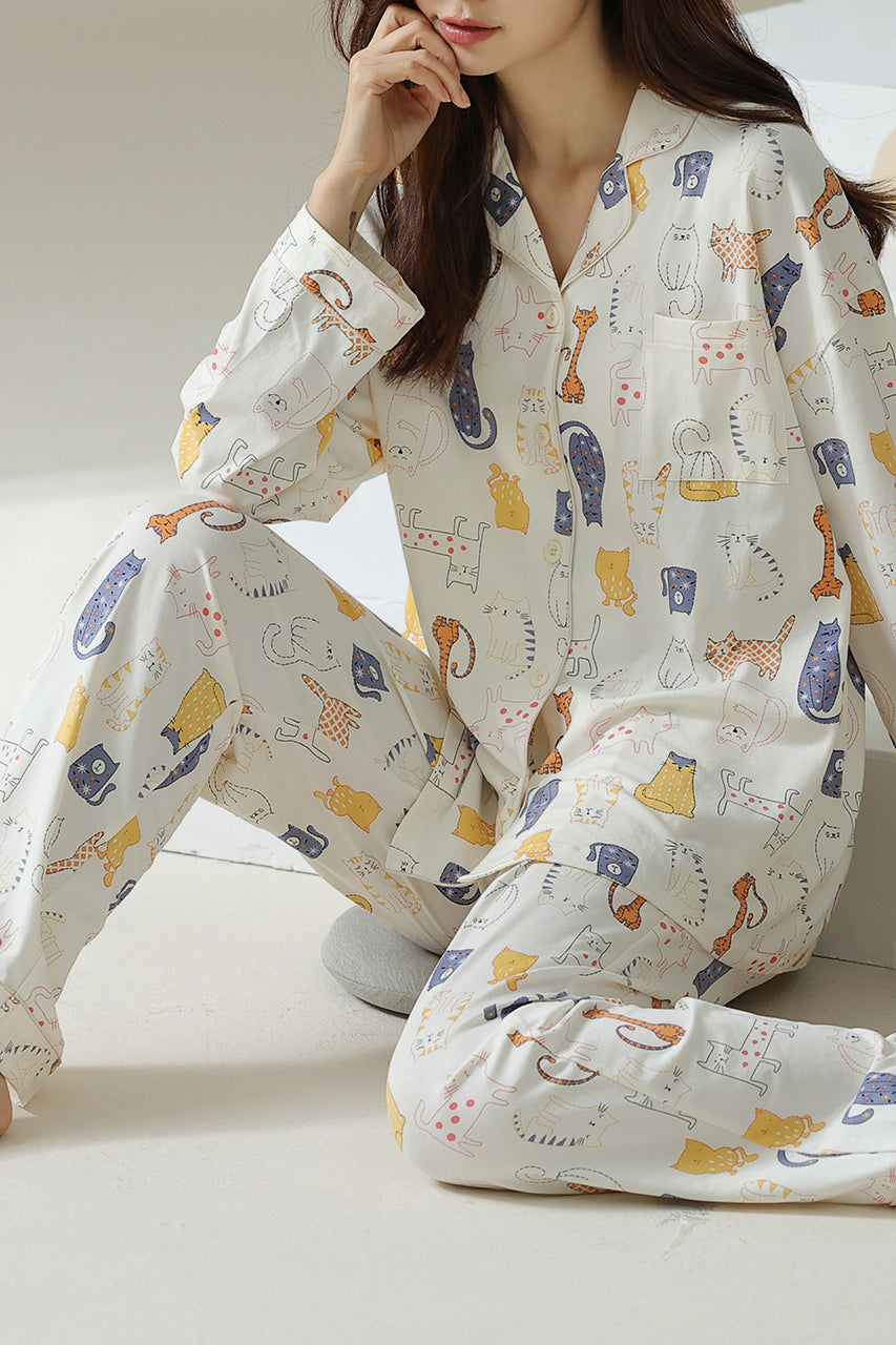 CAAAAAAT…… cotton pajama set