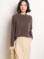 Cashmere Mock Neck Sweater