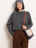 Cashmere Mock Neck Sweater