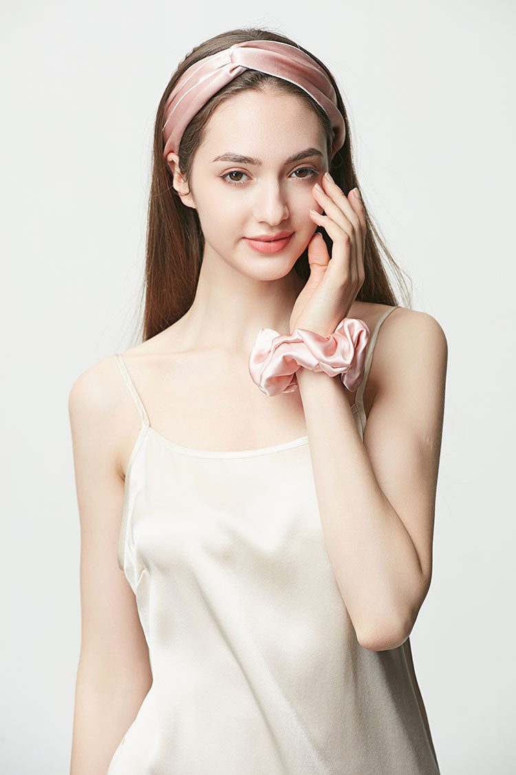 6CM 22Momme Pure Silk Hair Scrunchie