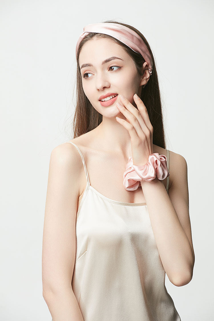 6CM 22Momme Pure Silk Hair Scrunchie