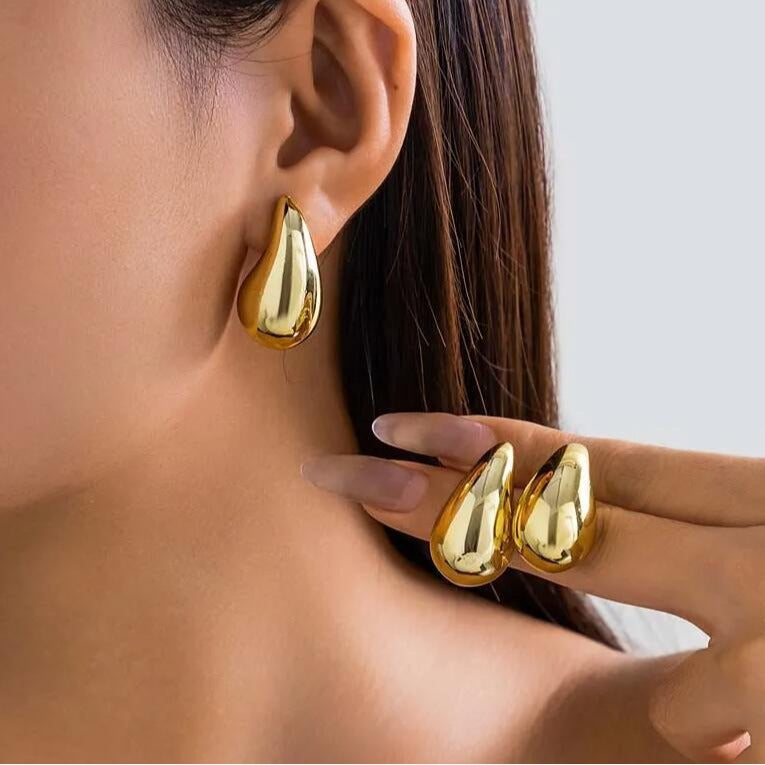 Liquid Gold Drops Earrings