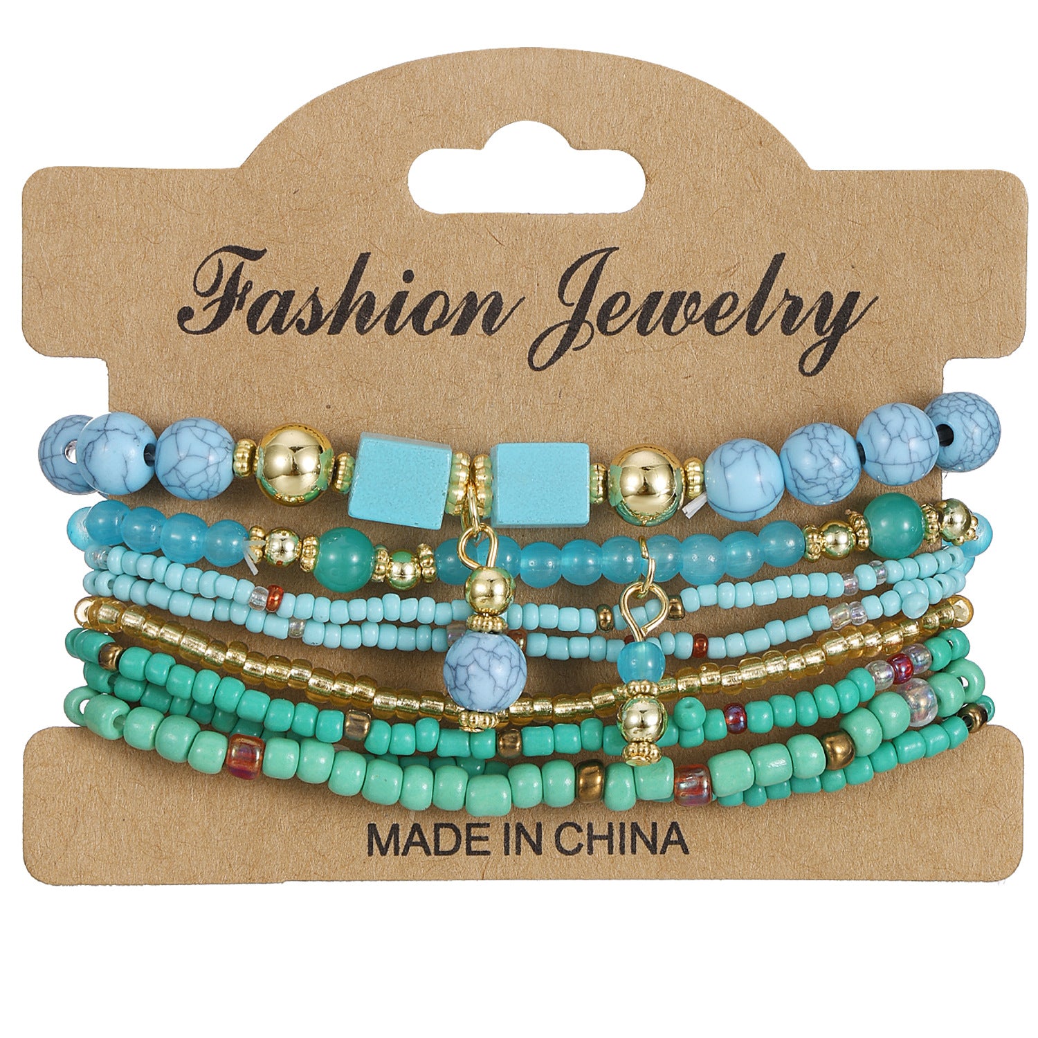 Bohemian Ethnic Style Fashion Bracelet Set