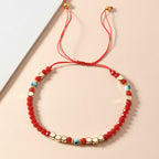 Evil Eye Red String of Fate Bracelet