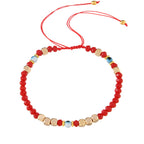 Evil Eye Red String of Fate Bracelet