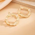 Gilded Groove Earrings
