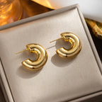 C - Halo Hoop Earring