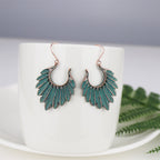 Vintage Feathered Elegance Earrings