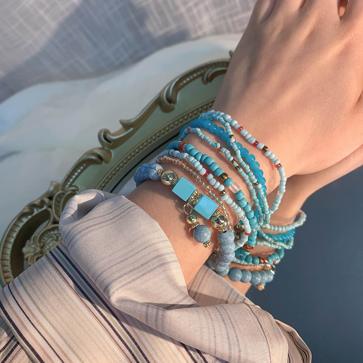 Bohemian Ethnic Style Fashion Bracelet Set