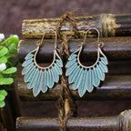 Vintage Feathered Elegance Earrings