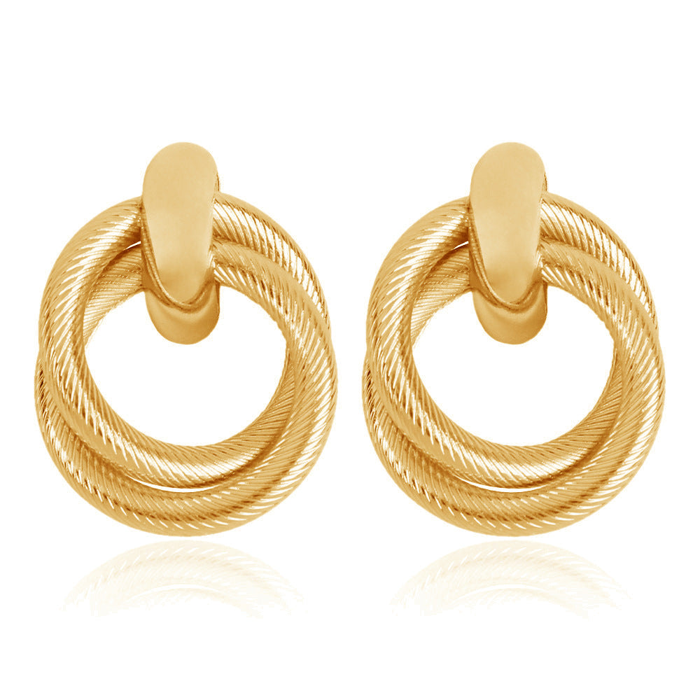 Twist Hoop Earrings