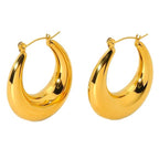 CurvyGoldie Hoops Earrings