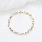 【44】Cubic Zirconia Tennis Bracelet