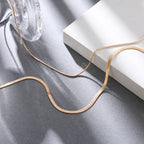 Golden Minimalist Layered Necklace