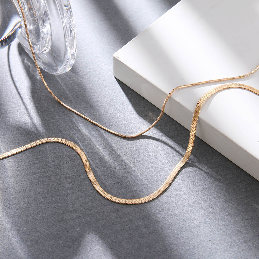 Golden Minimalist Layered Necklace