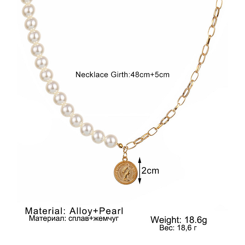 Heritage Pearl Chain Necklace